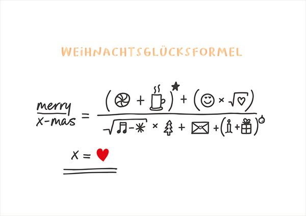 Produktbild: Postkarten Gro&szlig;format Weihnachtsw&uuml;nsche