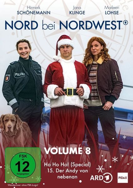 Produktbild: Nord bei Nordwest, Vol. 8 / Weihnachtsspecial und eine Spielfilmfolge der erfolgreichen K&uuml;stenkrimi-Reihe