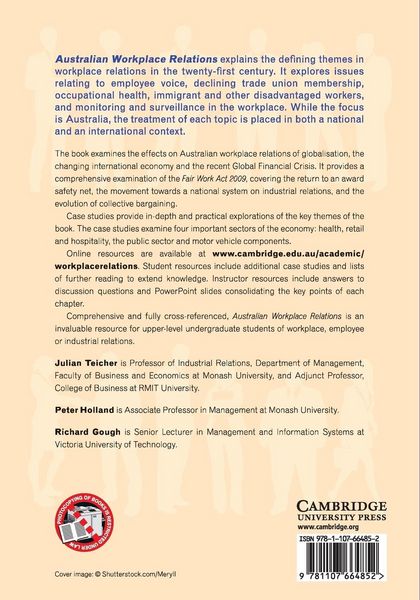 Produktbild: Australian Workplace Relations