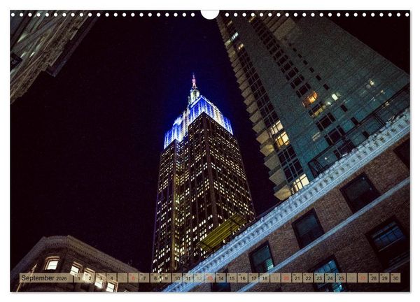Produktbild: New York - Stadt der Wolkenkratzer (Wandkalender 2026 DIN A3 quer), CALVENDO Monatskalender