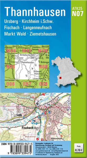 Produktbild: Thannhausen 1 : 25 000