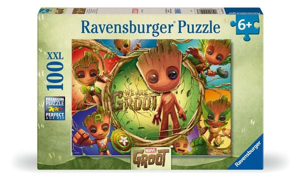 Produktbild: Kinderpuzzle 100 XXL Teile - Marvel Avengers - Wir sind Groot!