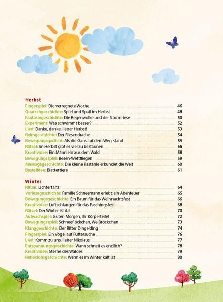 Produktbild: Jahreszeiten erleben im Kita-Morgenkreis