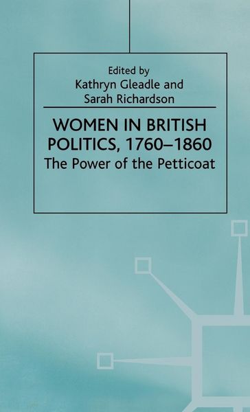 Produktbild: Women in British Politics, 1780-1860