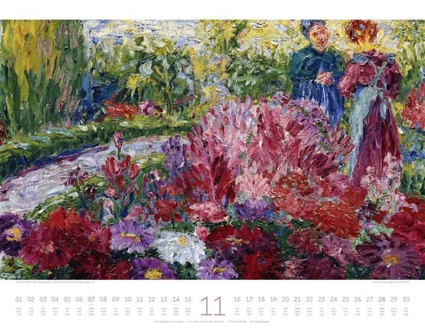 Produktbild: Kunstwerk Garten Kalender 2027