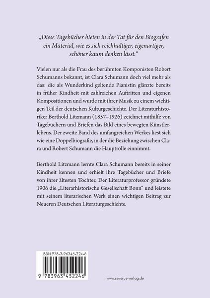 Produktbild: Clara Schumann. Ein K&uuml;nstlerleben