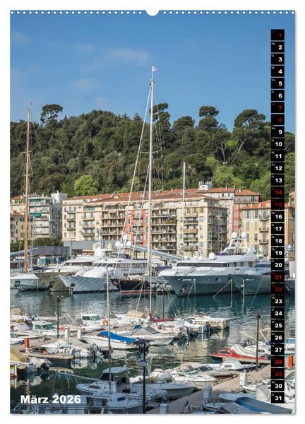 Produktbild: Idyllisches Nizza (hochwertiger Premium Wandkalender 2026 DIN A2 hoch), Kunstdruck in Hochglanz
