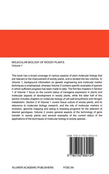 Produktbild: Molecular Biology of Woody Plants
