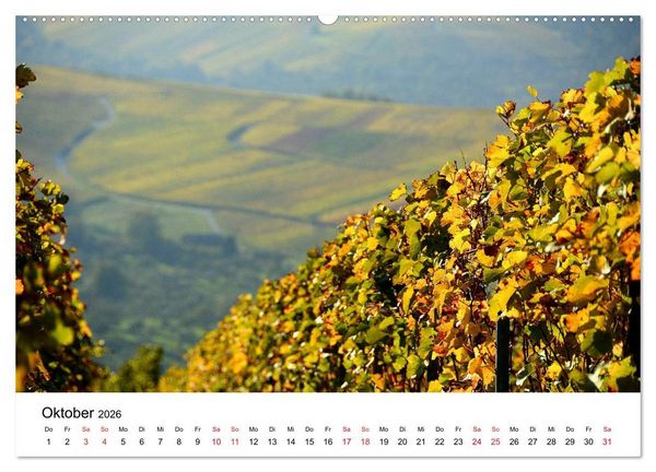 Produktbild: Impressionen vom Kaiserstuhl (Wandkalender 2026 DIN A2 quer), CALVENDO Monatskalender