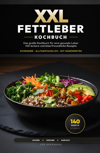 Produktbild: XXL Kochbuch-Reihe / XXL Fettleber Kochbuch f&uuml;r Senioren
