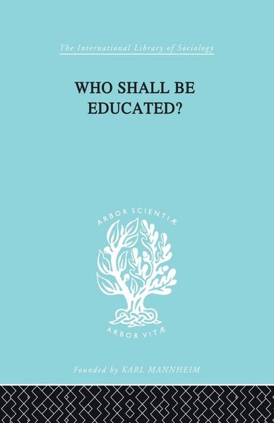 Produktbild: Who Shall Be Educated? Ils 241