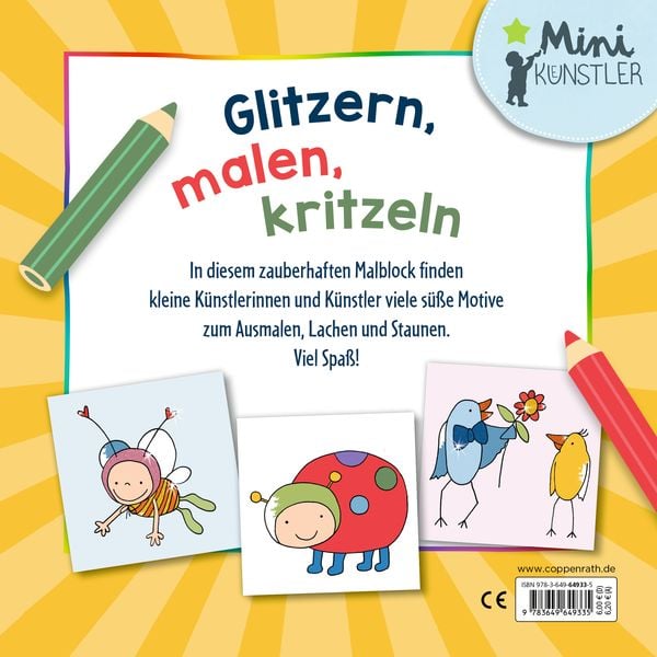 Produktbild: Mein 1. Glitzer-Malspaß: Kleiner Garten (Mini-Künstler)