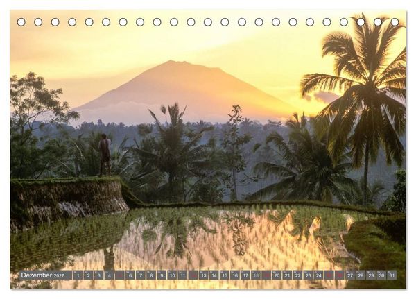 Produktbild: Peter Fischer - Bali 2027 (Tischkalender 2027 DIN A5 quer), CALVENDO Monatskalender