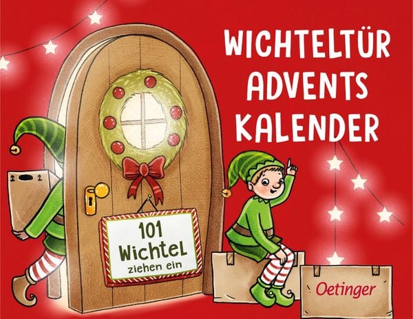 Produktbild: Wichtelt&uuml;r-Adventskalender. 101 Wichtel ziehen ein