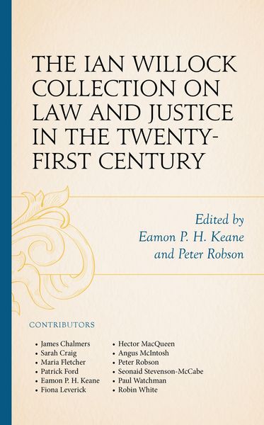 Produktbild: The Ian Willock Collection on Law and Justice in the Twenty-First Century