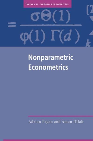 Produktbild: Nonparametric Econometrics