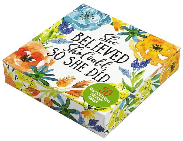 Produktbild: She Believed She Could, So She Did
