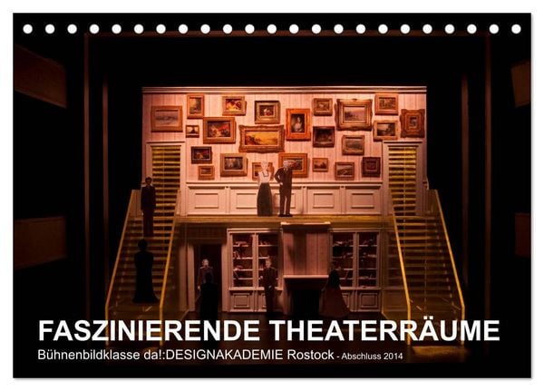 Produktbild: FASZINIERENDE THEATERR&Auml;UME (Tischkalender 2026 DIN A5 quer), CALVENDO Monatskalender