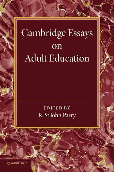 Produktbild: Cambridge Essays on Adult Education