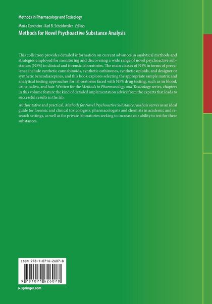 Produktbild: Methods for Novel Psychoactive Substance Analysis