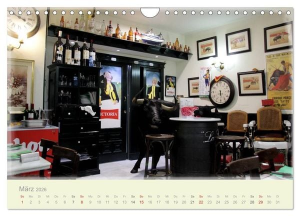 Produktbild: Spanische LebensArt (Wandkalender 2026 DIN A4 quer), CALVENDO Monatskalender