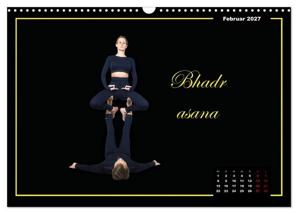 Produktbild: Yoga - Asana (Wandkalender 2027 DIN A3 quer), CALVENDO Monatskalender