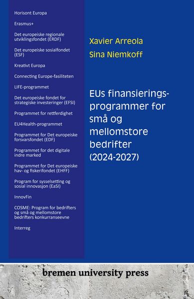 Produktbild: EUs finansieringsprogrammer for sm&aring; og mellomstore bedrifter (2024-2027)