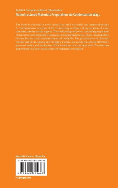 Produktbild: Nanostructured Materials Preparation via Condensation Ways