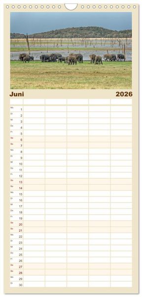Produktbild: Familienplaner 2026 - Magic Places - Sehnsuchtsorte nah und fern mit 5 Spalten (Wandkalender, 21 x 45 cm) CALVENDO