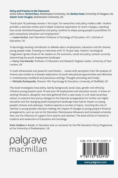 Produktbild: Youth Identities, Education and Employment