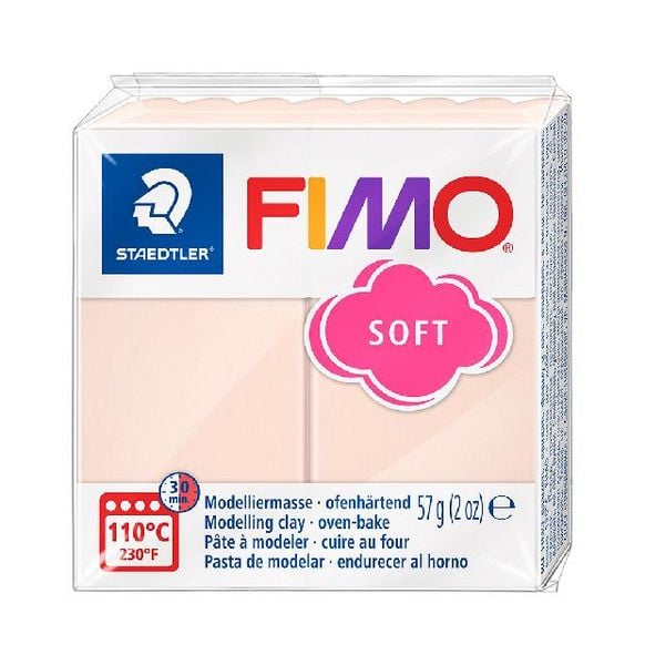 Produktbild: STADTLER Modelliermasse FIMO soft &brvbar; blassrosa, 57 g