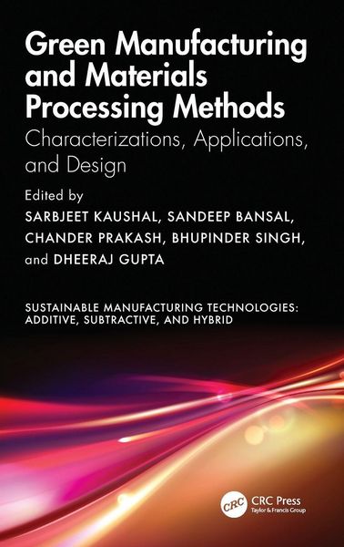 Produktbild: Green Manufacturing and Materials Processing Methods