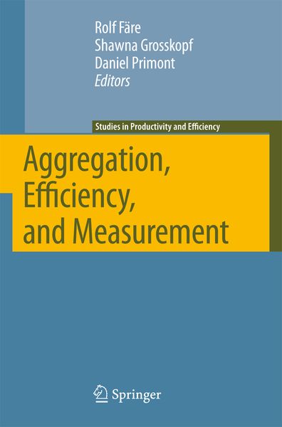 Produktbild: Aggregation, Efficiency, and Measurement