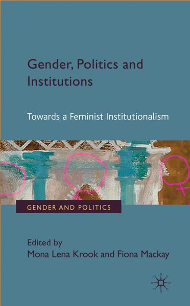 Produktbild: Gender, Politics and Institutions
