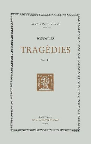Produktbild: Trag&egrave;dies, vol. III: Electra. Filoctetes
