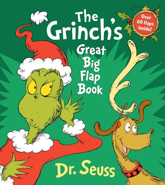 The Grinch's Great Big Flap Book, Gebundene Ausgabe von Seuss, Random House LLC US, 978-0-385-38494-0
