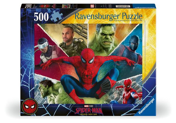 Erwachsenenpuzzle 500 Teile - Spider-Man Brand New Day Movie