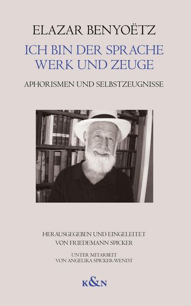 Produktbild: Ich bin der Sprache Werk und Zeuge