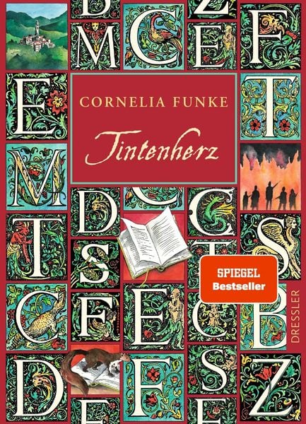 Tintenwelt 1. Tintenherz, Gebundene Ausgabe von Cornelia Funke, Dressler