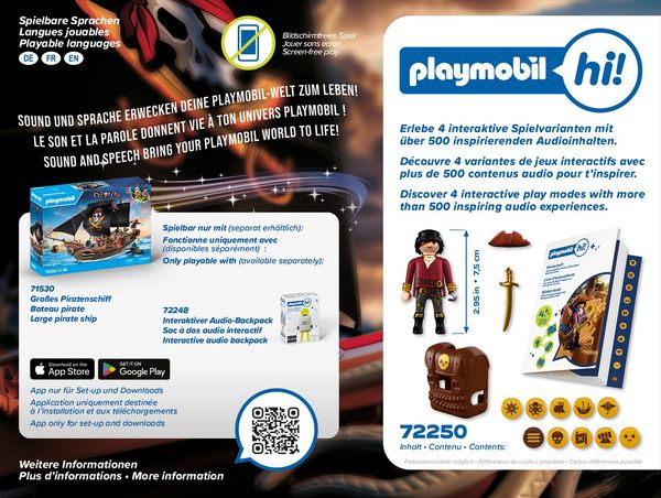 Produktbild: 72250 Magische Sticker "Piraten 71530"