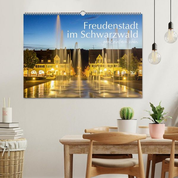 Produktbild: Freudenstadt im Schwarzwald ... ganz einfach sch&ouml;n (Wandkalender 2026 DIN A2 quer), CALVENDO Monatskalender