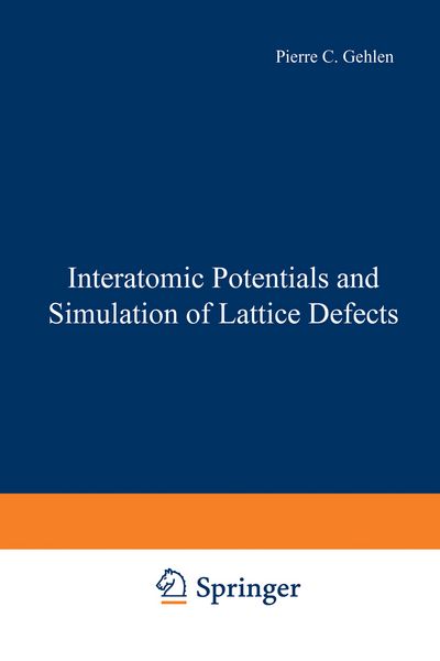 Produktbild: Interatomic Potentials and Simulation of Lattice Defects