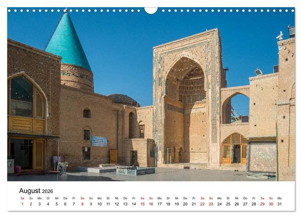 Produktbild: Der Iran - Zauber des Orients (Wandkalender 2026 DIN A3 quer), CALVENDO Monatskalender