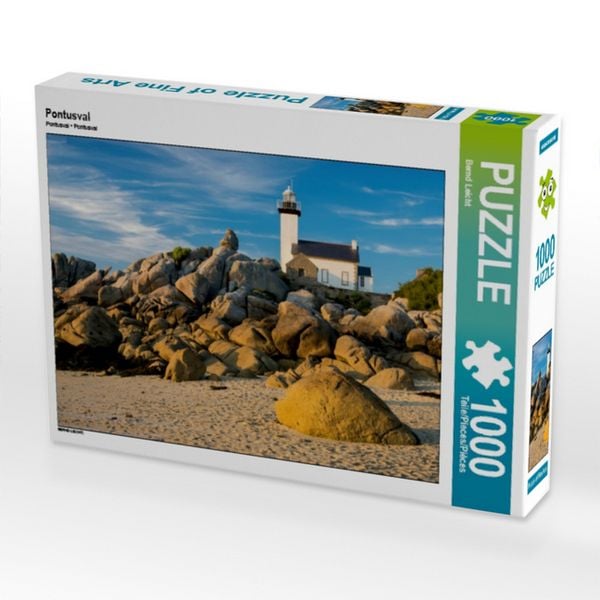 Produktbild: CALVENDO Puzzle Pontusval 1000 Teile Puzzle quer | 1000 Teile Lege-Gr&ouml;&szlig;e 64 &times; 48 cm Foto-Puzzle f&uuml;r gl&uuml;ckliche Stunden