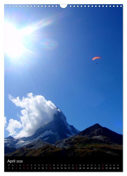 Produktbild: Zermatt (Wandkalender 2026 DIN A3 hoch), CALVENDO Monatskalender