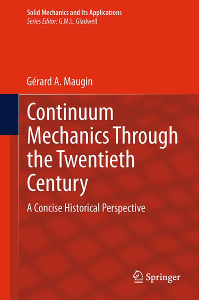 Produktbild: Continuum Mechanics Through the Twentieth Century