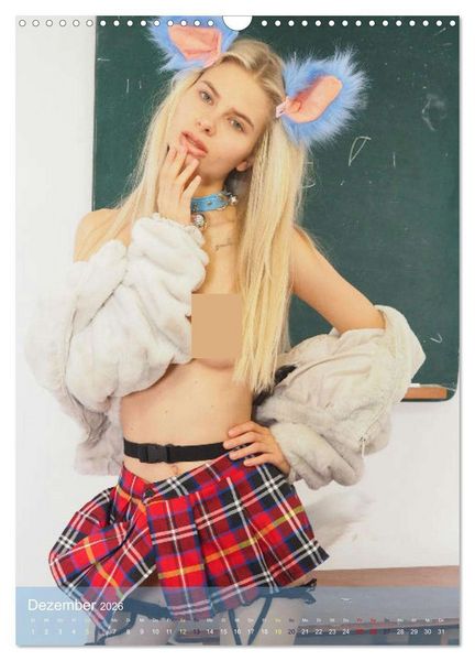 Produktbild: KAWAII GIRLS (Wandkalender 2026 DIN A3 hoch), CALVENDO Monatskalender