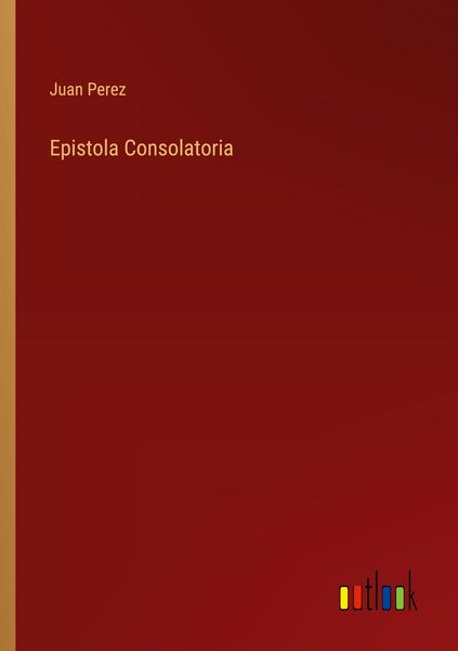 Produktbild: Epistola Consolatoria