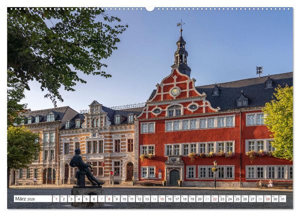 Produktbild: Deutsche Bundesl&auml;nder - Th&uuml;ringen (Wandkalender 2026 DIN A2 quer), CALVENDO Monatskalender