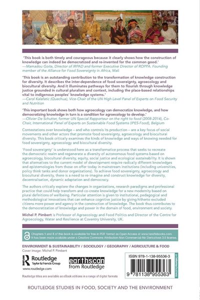 Produktbild: Food Sovereignty, Agroecology and Biocultural Diversity
